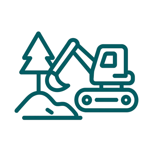 Lot Clearing & Site Prep icon